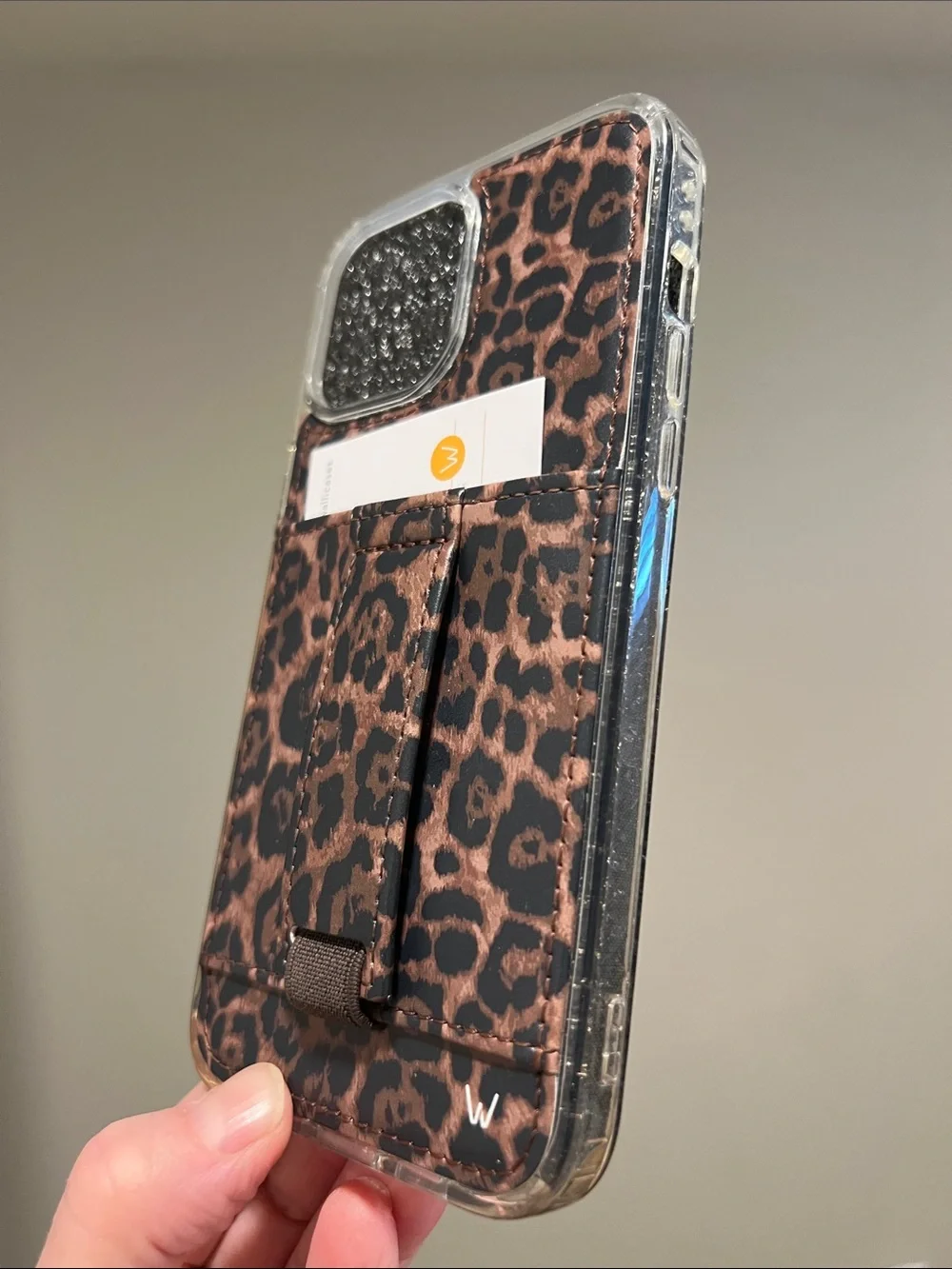Walli Case Bundle Leopard Evergreen Stripe Acta Collab IPhone 13 Pro Max New
